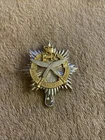CLASSIC GURKHA TRANSPORT REGIMENT - BRITISH ARMY CAP WW2 BADGE