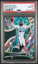 2022 PANINI SPECTRA PSYCH #126 BRIAN DAWKINS 4/5 PSA 8