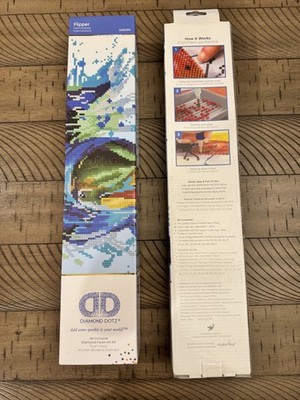Diamond Dotz ''Flipper'' Diamond Painting Kit. DD8.004 New