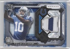 2014 Topps Strata Relics Sapphire Patch 15/75 Donte Moncrief #SR-DM Patch 1q2