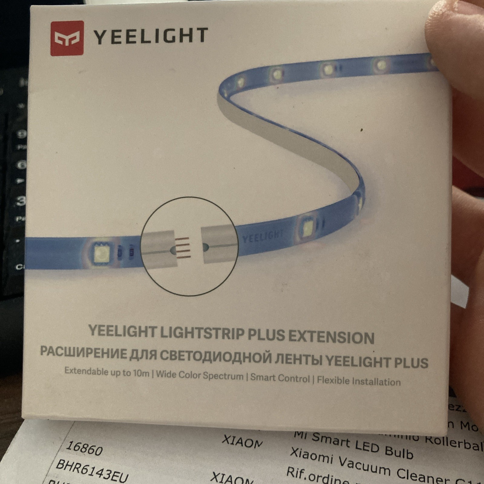 XIAOMI YEELIGHT LED  LIGHTSTRIP PLUS 2M - ALEXA - GOOGLE ASSISTANT - NUOVO