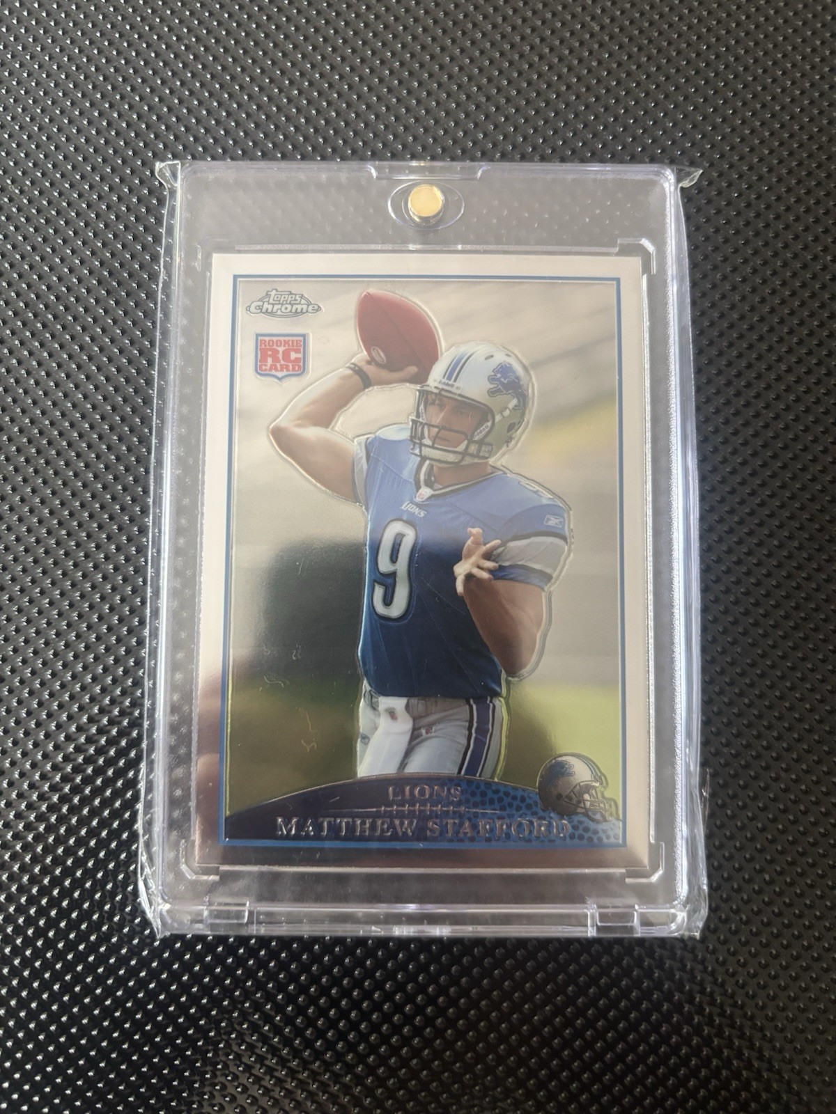 2009 Topps Chrome Matthew Stafford Rookie #TC210 Detroit Lions Football Card
