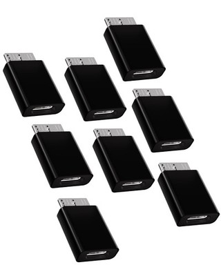 USB C Adapter 8 Pack Micro B to USB C Type C Female to Micro B Male Cable Ada