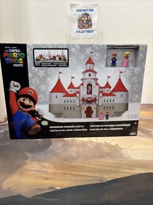 The Super Mario Bros Movie Mushroom Kingdom Castle Playset NIB