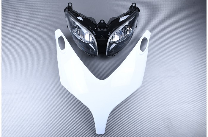 Carénage avant type OEM et optique de phare pour rénover un scooter Yamaha TMAX 500