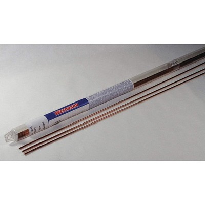 WESTWARD 30XP05 TIG Welding Rod,1 lb. Tube,3/32 in. dia. 30XP05