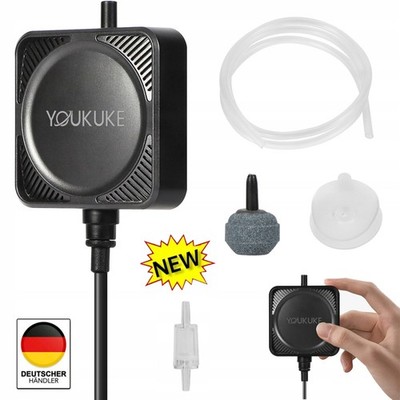 NEU Ultra-leise Belüfter Aquarium Oxygen Luftpumpe Aquarium Sauerstoffpumpe DHL