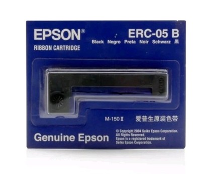 8x Epson ERC-05-B / C43S015352 Farbband /Farbrolle schwarz