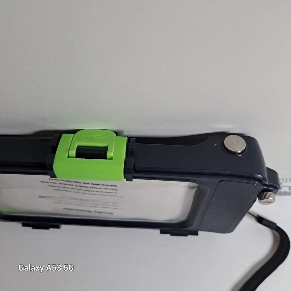 Funda impermeable para teléfono de buceo submarino profesional [50 pies] cubierta para foto video Foto 4 de 4