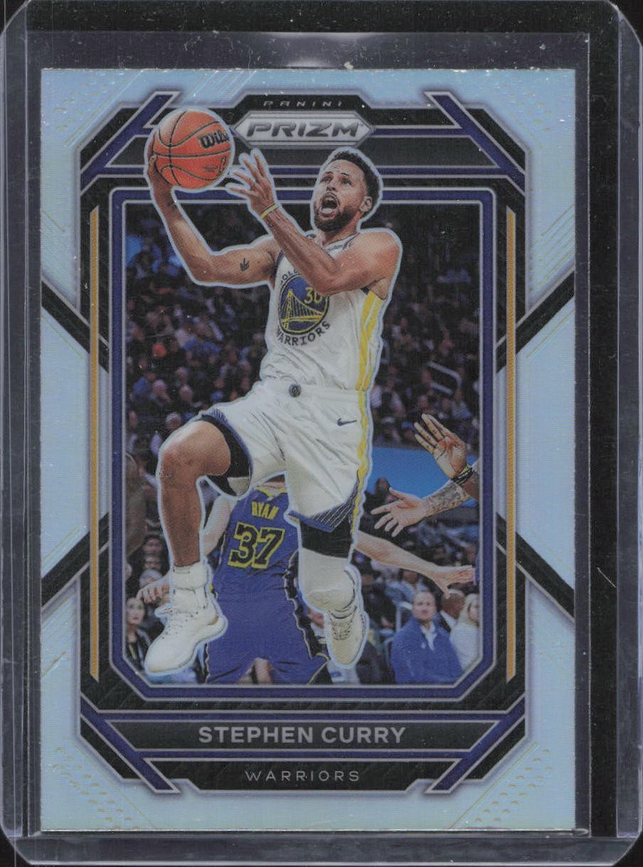 2022-23 Panini Prizm #101 Stephen Curry Prizms Silver