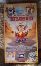 VHS 1991 MCA Universal American Tail: Fievel Goes West Vintage
