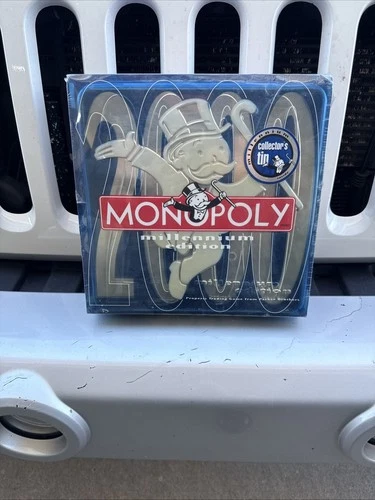 Monopoly Millennium Edition 2000 Collector's Tin Parker Brothers VTG NEW SEALED