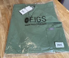 Brand New Figs Women Catarina One-Pocket Scrub Top Green XXL