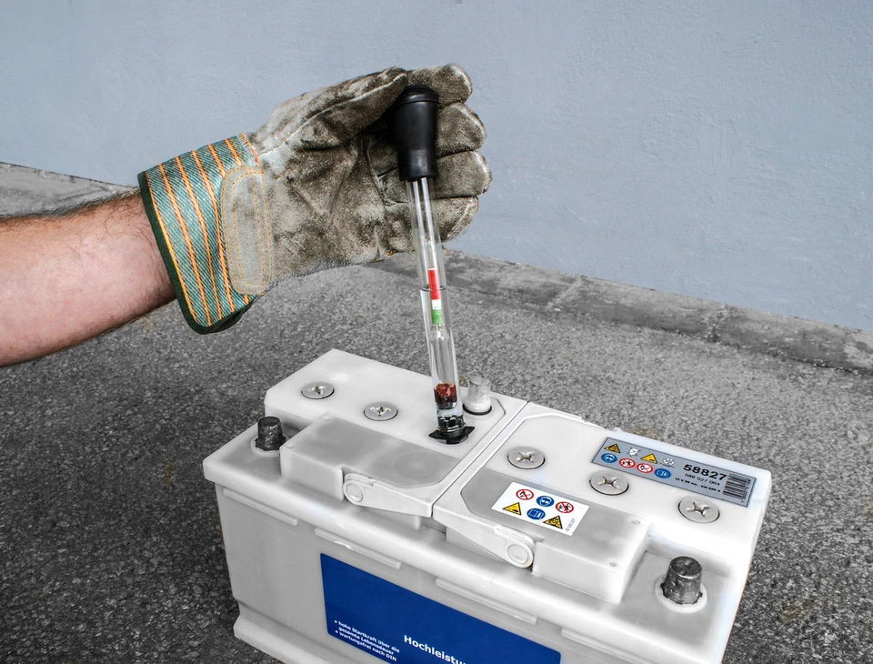 Frostschutzprüfer Batteriesäuretester Batteriesäure Prüfer Tester Prüfset KFZ - Bild 4 von 4