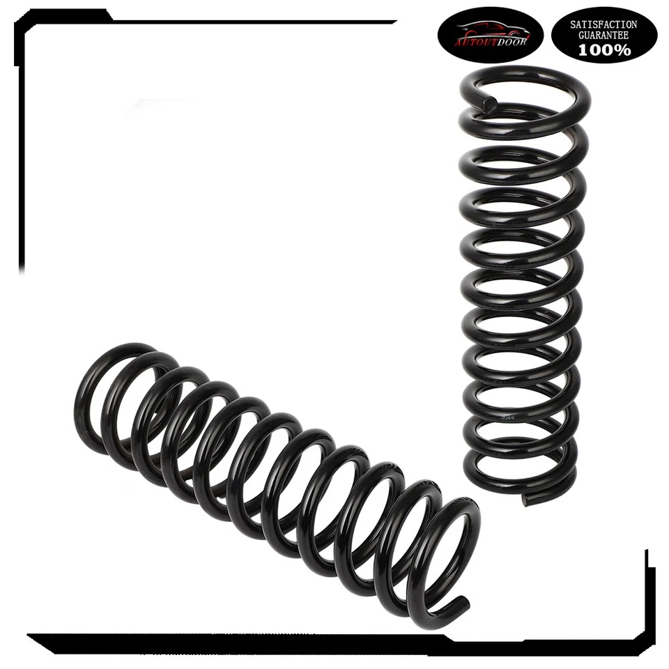 Juego de 2 muelles helicoidales delanteros para Chevy Chevelle 1968-72 Olds Cutlass F85 Pontiac GTO Foto 3 de 4