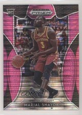 2019-20 Panini Prizm Draft Picks Pink Pulsar Prizm Marial Shayok #56 0c4