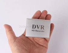 Silver 1 CH Mini DVR Video/Audio CCTV Recorder SD card Car Security US Stock