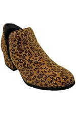 Kenneth Cole Women's Reaction Sandra EZ On Jeweled Bootie Leopard