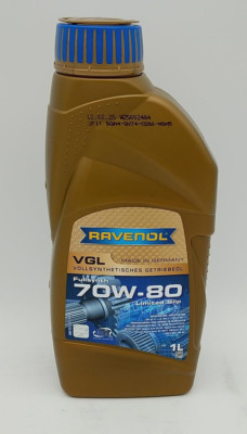 Ravenol VGL SAE 70W-80 1 Ltr BMW Hypoid Axle oil G3 / G4 g