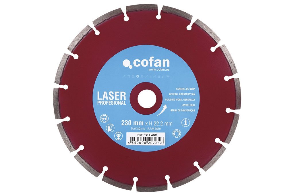 Disco Diam Univers.Profes.Laser 115Mm (R6B)
