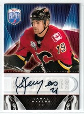  2009-10 Be A Player Signatures #SJM Jamal Mayers AUTO - Calgary Flames