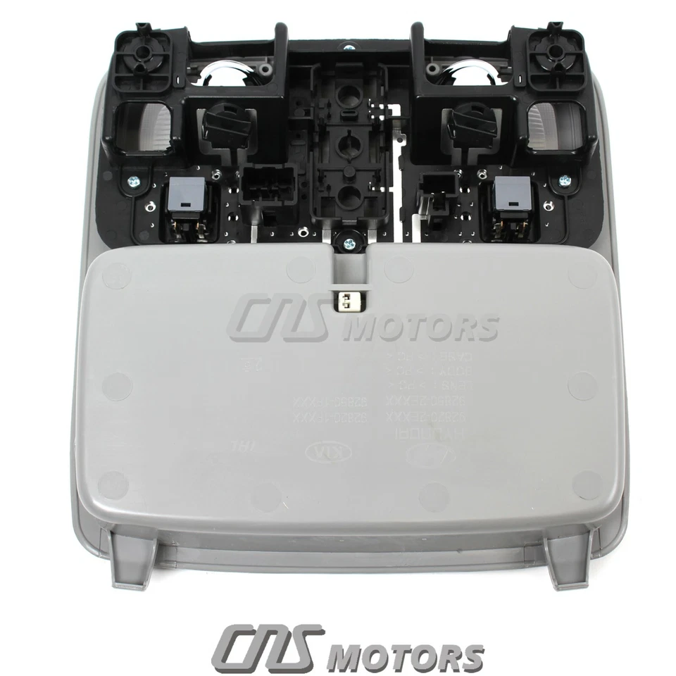 GENUINE OVERHEAD CONSOLE LAMP GRAY for 2005-10 KIA SPORTAGE OEM 928502E000LX - Image 2 of 3