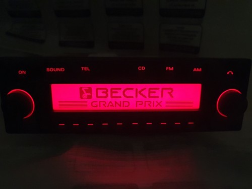 BECKER Grand Prix BE7992 Autoradio MP 3 AUDI VW BMW MERCEDES OLDTIMER TOP - 第 1/22 張圖片