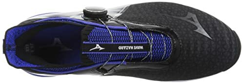 シューズ MIZUNO - WAVE HAZARD BOA 51GM2170 09 BK/HBL 29.0 MIZUNO Golf Shoes WAVE HAZARD BOA WIDE 51GM2170 Black Blue