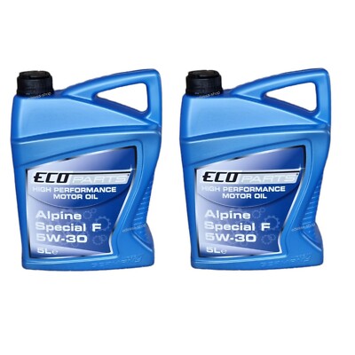 10L Motoröl 5W-30 Alpine Special F Voll-Synthetiköl CF/SM ACEA A5/B5 4050500019