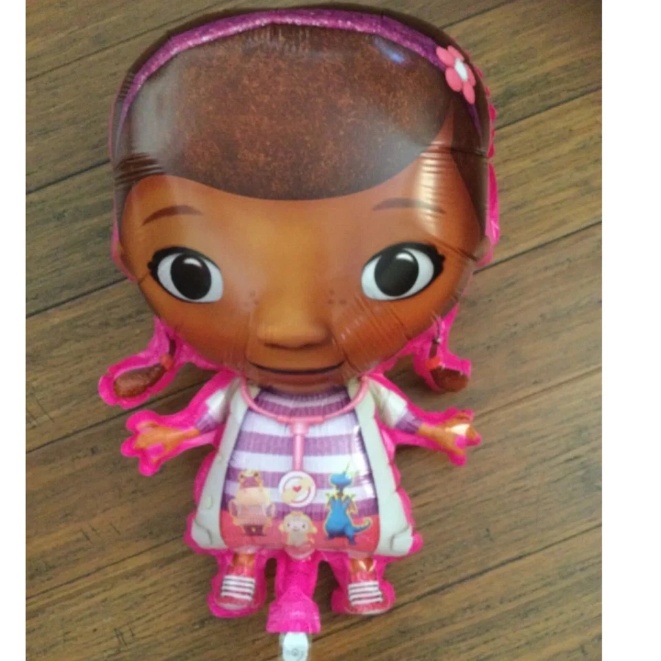 4 шт. Doc McStuffins Товары для Вечеринки День Рождения Воздушный шар Букет Украшения для Девочки - Изображение 2 из 4