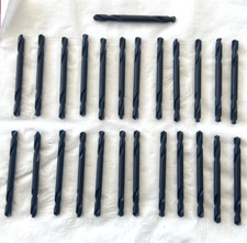 LastCut 25 PCS 5/32 M2 HSS Double End Drill Bits 135 Deg Split Point Made in USA