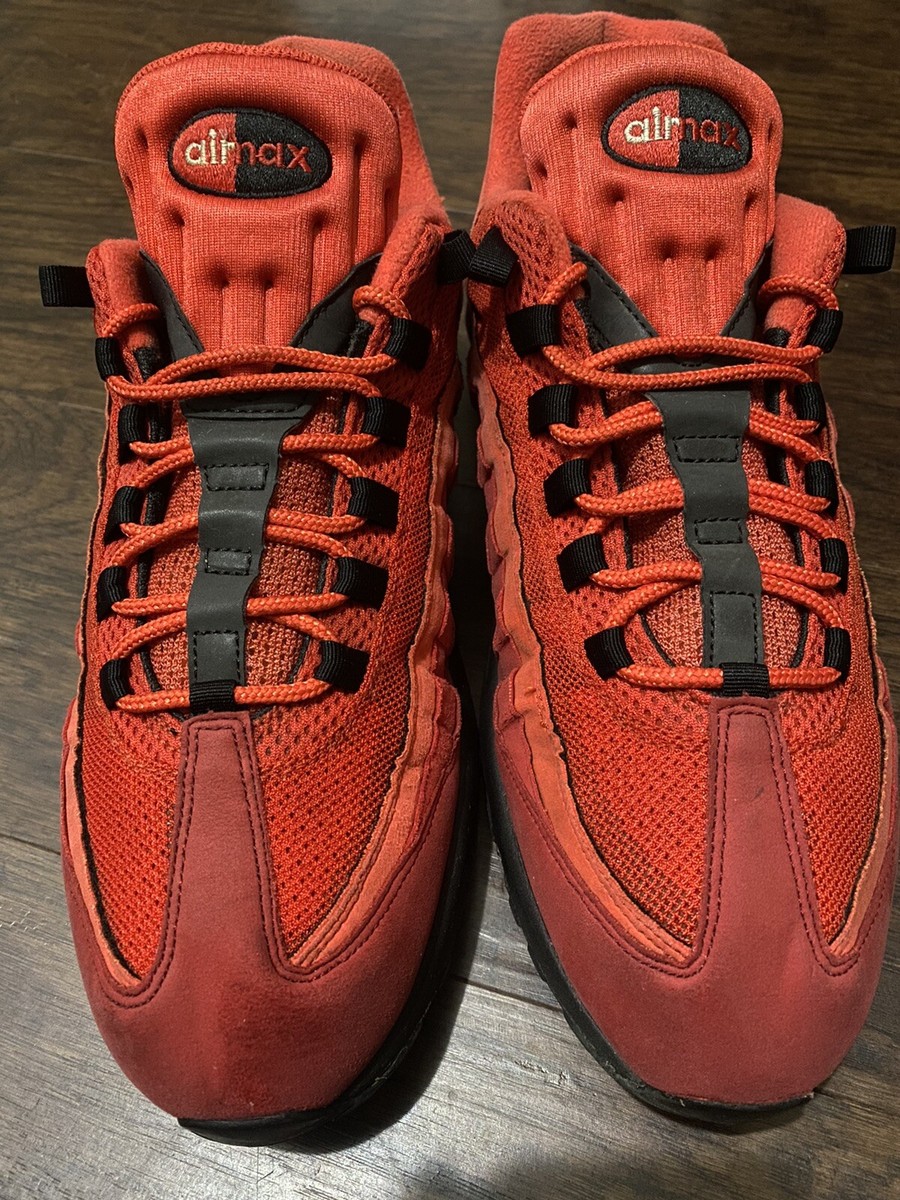 Nike Air Max 95 OG Habanero Red Black AT2865-600 Mens Size 