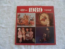 1989 toy, doll, advertising calendar