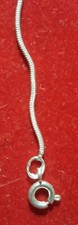 catenina in argento 925  cm. 50  uomo donna grammi 4.27 circa Spessa 1,10 Mm