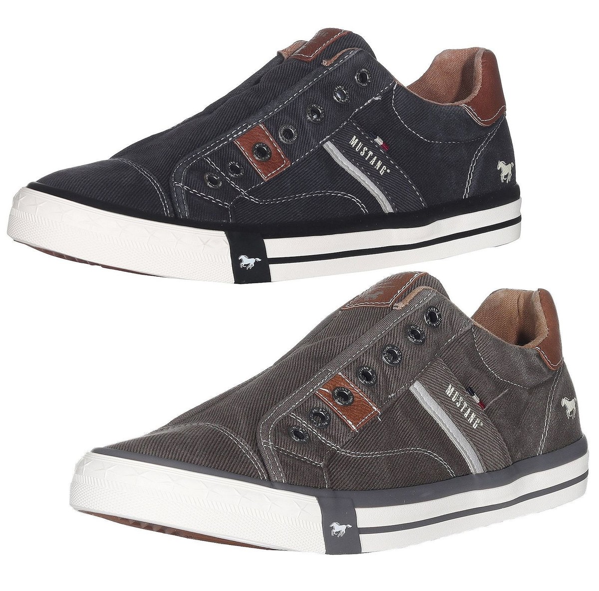 Mustang Herren Schuhe Slipper Sneaker Herrenschuhe Slip-On