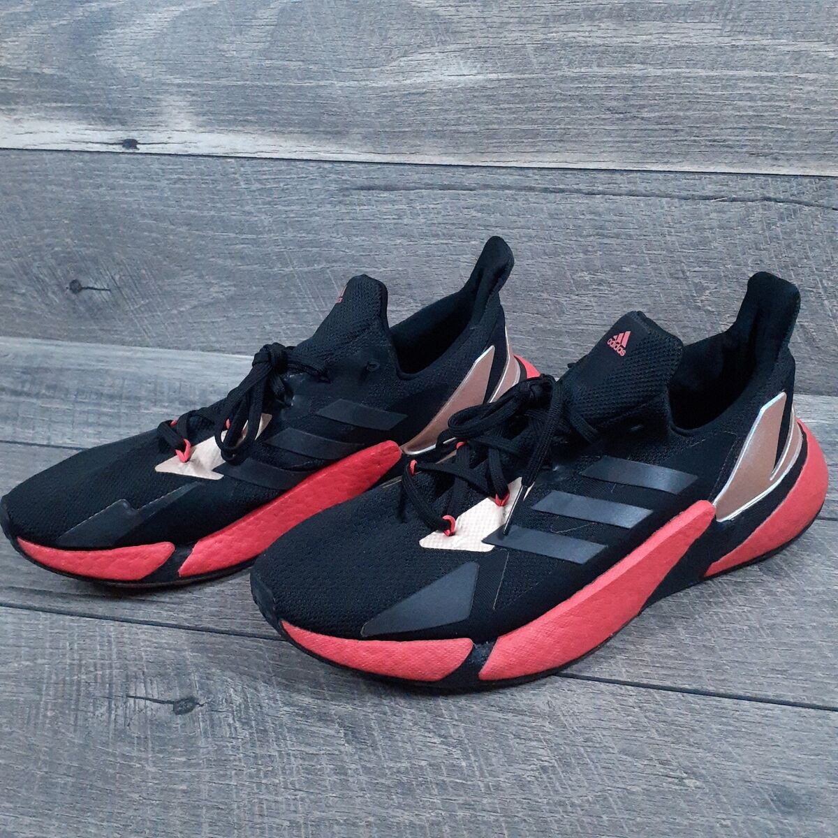 Adidas X9000L4 Boost Black Pink Running Shoes Limited FW8389 Adidas X9000L4 Boost Black Pink Running Shoes Limited FW8389