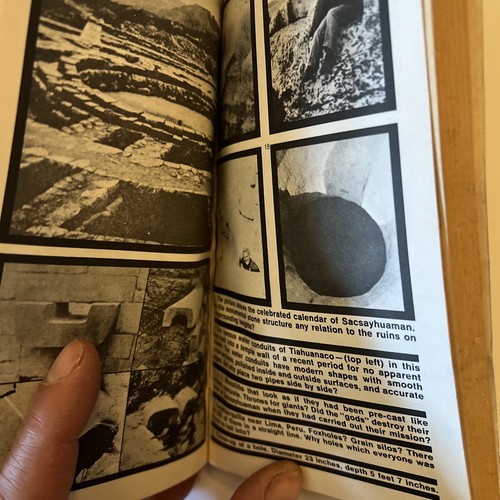 GODS FROM OUTER SPACE 1972 Erich von Daniken Ancient Astronauts ALIENS PB Book - Picture 7 of 8