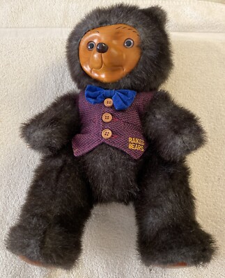 RAIKES BEARS 1985 ORIGINALS Collection Wooden Face, Paws BENTLEY