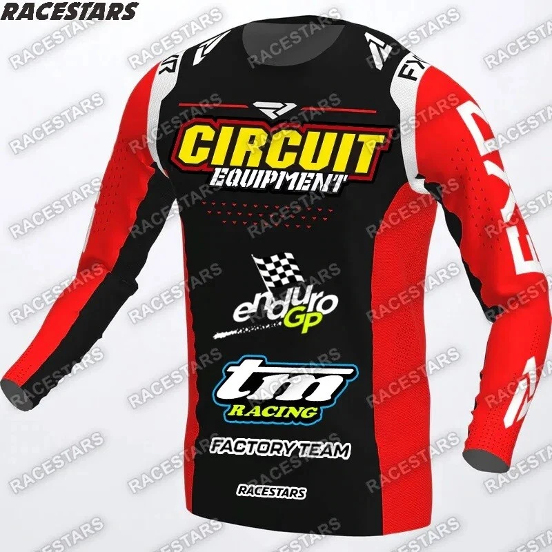 Camisetas TM Racing Motocross Moto Manga Larga Dirt Bike Enduro Racing Off-Road MTB Foto 4 de 4