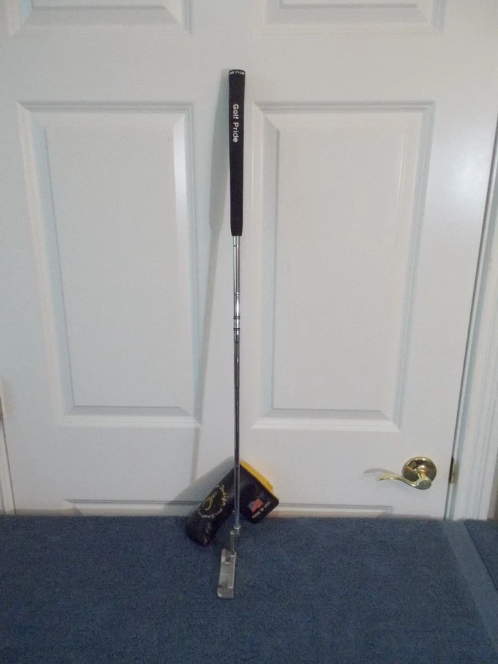 RH Gauge Design 34" GAA1 PUTTER by David Whitlam SS303, new Golf Pride grip - Image 3 of 4