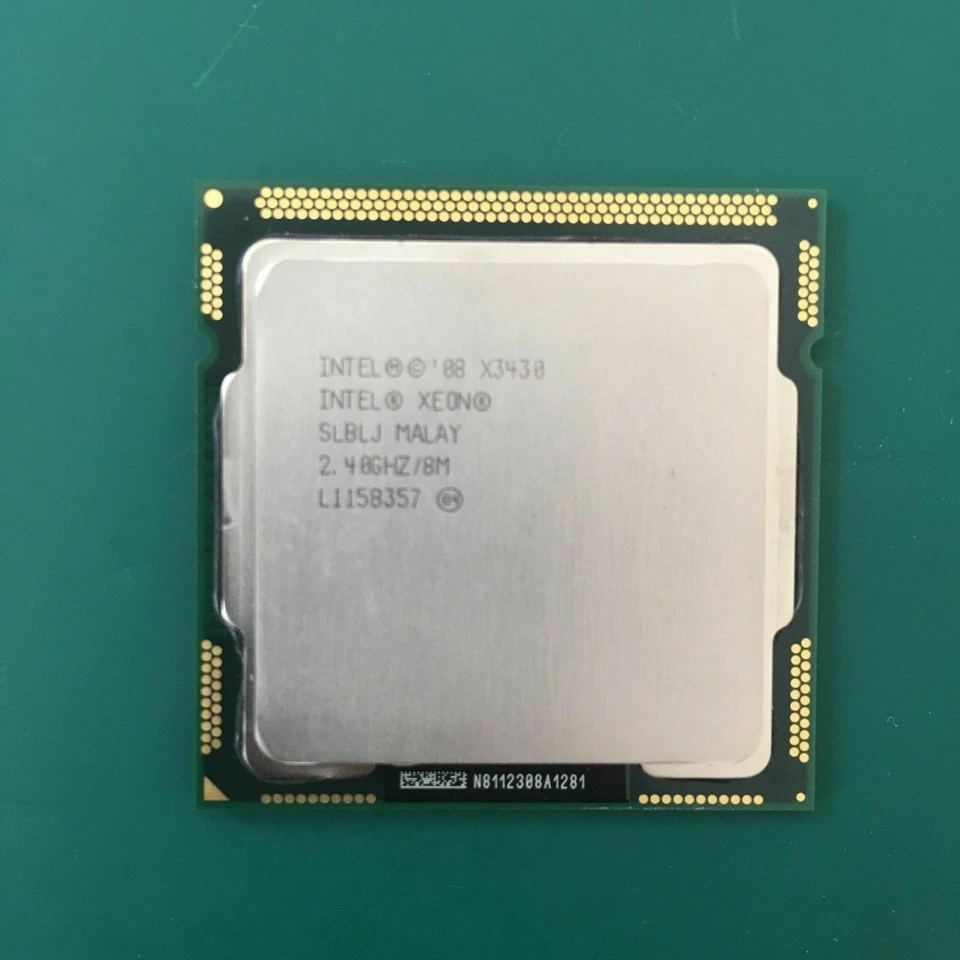 Intel Xeon X3430 2.4GHz/6MB Quad-Core LGA1156 SLBLJ CPU Processor - Image 3 of 3