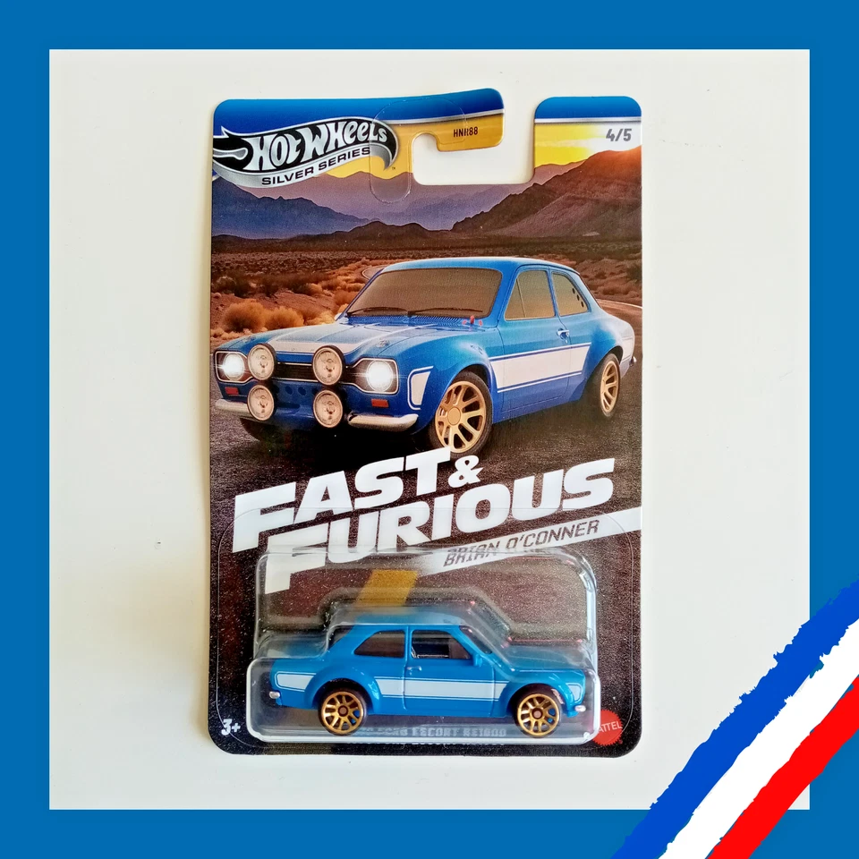 hot wheels - 1970 ford escort RS 1600 4/5 fast and furious - Photo 1/1