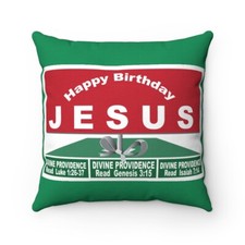 Spun Polyester Square Pillow Case