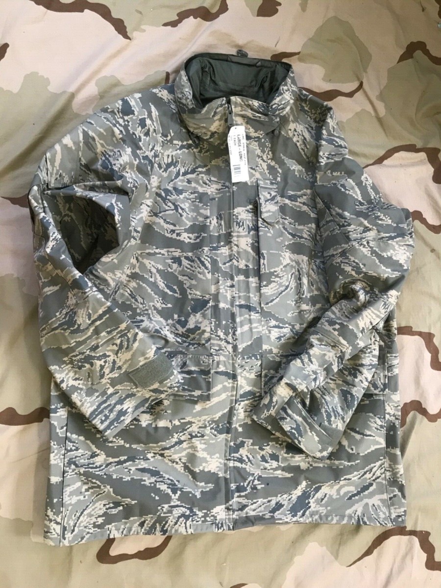 US Air FORCE ABU GORE-TEX JACKET CAMO RAINCOAT ECW US Air FORCE ABU GORE-TEX JACKET CAMO RAINCOAT ECW