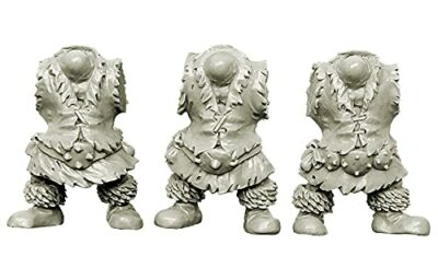 CB51 13 Spellcrow 28mm Game Miniature Bits: Orc Peons Bodies