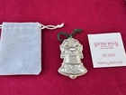 Vintage Reed and Barton 1991 Sterling Silver Bell Ornament 18.4 grams