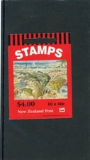 New Zealand 1996 Fish Cpl Booklet Scott# 1344 Kl Mint NH