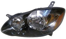 New Replacement Smoked Headlight Lh For Late 2004-08 Toyota Corolla S Xrs New Replacement Smoked Headlight Lh For Late 2004-08 Toyota Corolla S Xrs