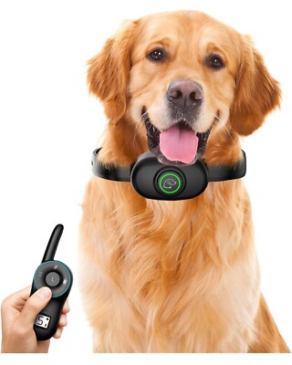 Shock Collar for Large Dog,Medium,Small Dog Bark Collar with 1300ft Remote, 
