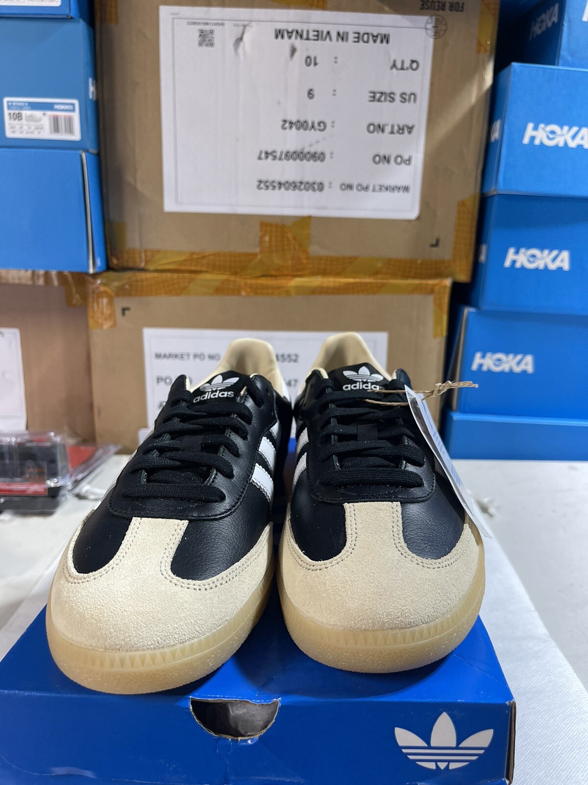 Adidas Samba OG Black White Mens Sneakers Size 9